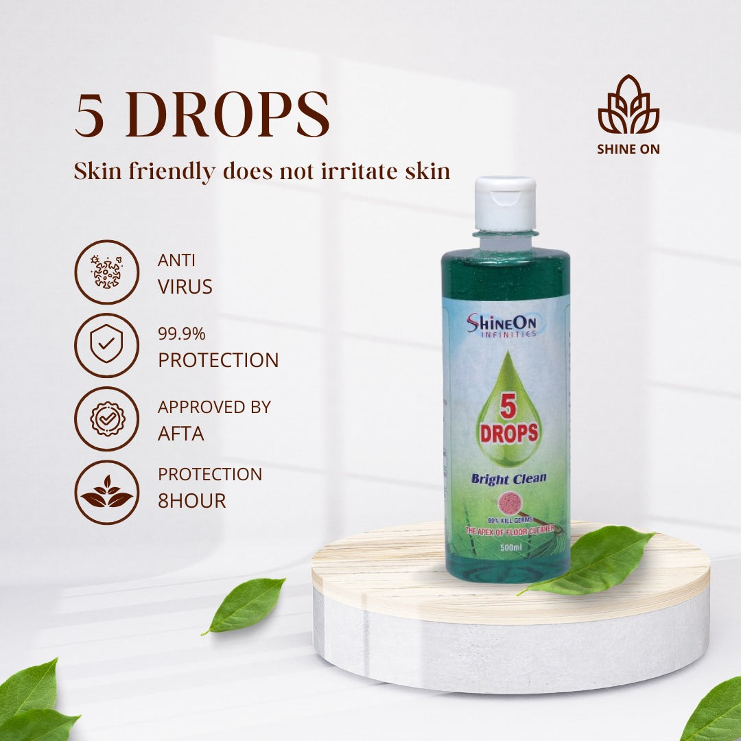 5 Drops Floor Cleaner Gel Form (Multi Task) 200ml