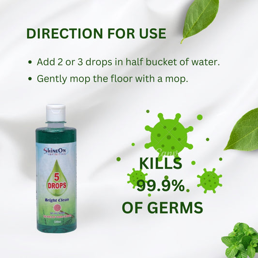5 Drops Floor Cleaner Gel Form (Multi Task) 200ml